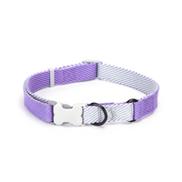 Obojok s kostičkou 2,5 x 50-70cm fialová