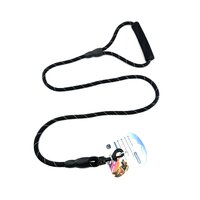 Nobleza vodítko s penovou rukoväťou 0,8 x 120 cm čierne