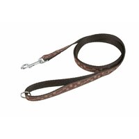 Vodítko labky 15mm x 150cm hnedá