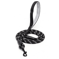 Vodítko reflexné 150cm x 0,8cm sivé