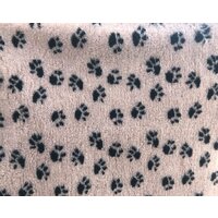 Deka VetBed Classic hnedá + čierna labka