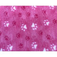 Deka VetBed DeLuxe č.54 LABKA ružová