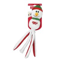 Kong Dog Holiday Wubba snehuliak s pískatkom L