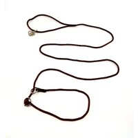 Výstavné vodítko PROFI 150cm 4mm čokoládová so stopom