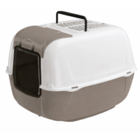 Ferplast Prima Cabrio toaleta 39,5 × 52,5 × 38cm pre mačky hnedá
