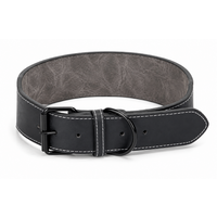 Nobleza PU obojok 60-70 cm x4,4cm čierna