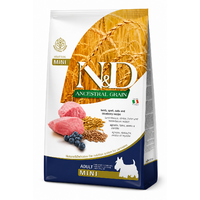 Farmina N&D dog AG adult mini, lamb, spelt, oats & blueberry 2,5 kg