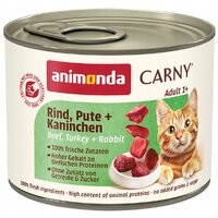 Animonda Carny Cat Adult morka, kura a králik 200g