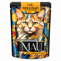 MAU Cat Paté & Filet Turkey with Peanut Butter - morčacie s arašidovým maslom 85g