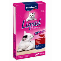 Vitakraft Liquid Snack Beef 6 × 15 g