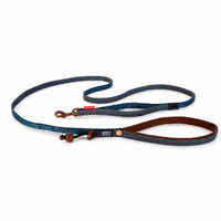 EZYDOG Soft Trainer Lite Traffic Control Denim – vodítko pre psa 180×1,2 cm