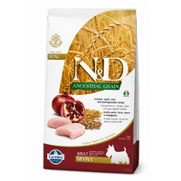 Farmina N&D dog AG adult mini, chicken, spelt, oats & pomegranate 2,5 kg