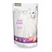 Piper Cat kapsička Sterilised RABBIT 100g s králikom