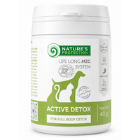 Nature's Protection MicroZeoGen Active Detox 40 g – doplnok pre psy a mačky na podporu trávenia