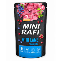 RAFI Mini Grain Free Lamb 150 g – GF kapsička pre malé psy s jahňacím mäsom