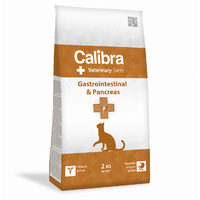 Calibra Vet Diet Cat Gastrointestinal / Pancreas NEW 2kg