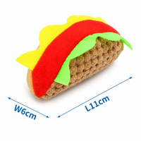 Nobleza hračka pre mačky TACO s catnipom 11x6cm