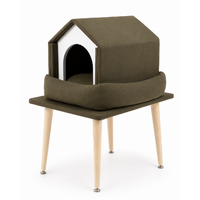 Nobleza domček pre mačku 45x55x76cm KHAKI