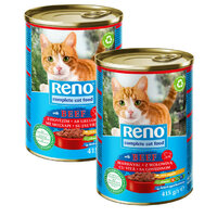 Reno konzerva mačka 415g hovädzie kúsky