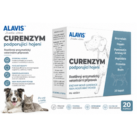 ALAVIS CURENZYM Enzymoterapia pre psy a mačky 20 tbl.