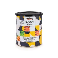 RONY MONO losos s mrkvou a brokolicou 800g
