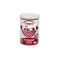 FARMKA CAT konzerva 400g so svalovinou